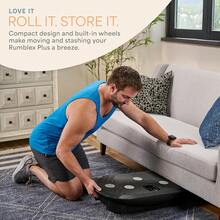 Lifepro Vibration Plate Machines – Full Body Vibration Plate For Workout, Recovery, Lymphatic Drainage & Fat Burn – 4D Motion, Silent Triple Motor Vibration Plate Exercise Machine For Joint Support & Circulation - Black - View 7