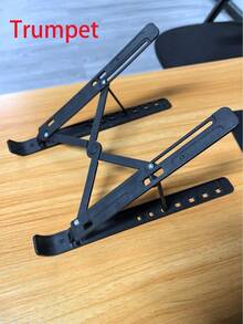 1 个白色便携式笔记本电脑支架，可折叠和可调节塑料笔记本电脑支架（订购前请注意尺寸，大号和小号。） - 彩色 - 查看 15