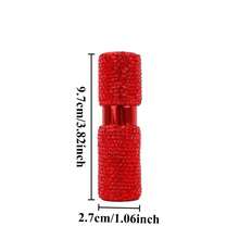 1 pièce Vaporisateur de parfum rechargeableluxueux de 0,27 oz, distributeur de liquide portable anti-fuite, idéal pour le cologne, les liquides, le flacon de parfum rechargeablepour les voyages et l'usage quotidien, accessoires de salle de bain, décoration de la maison