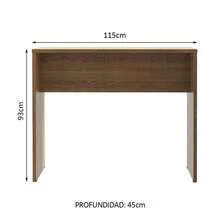 Isla Barra Comedor Desayunador Antecomedor Madesa 120cm Marrón - Marrón - Ver 3