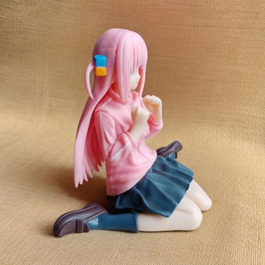 Seated Pose Anime Beauty Figurine, Characterized By Its Exquisite And Detailed Texture, Making It A Perfect Addition For Collectors And An Ideal Gift For Gift-Givers. Celebrate The Holidays In Style With This Cool Anime Collectible, Creative Anime Model, Suitable For Home Decoration, Car Ornament, And As A Holiday Present. - 彩色 - 查看 1
