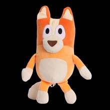 1pc 28cm/11inch Bluey & Bingo Family Plush Toys Cartoon Dog Stuffed Animals Soft Plush Dolls Perfect For Birthday Christmas Gift Toys
