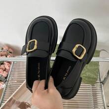 Women Loafers Shoes - 黑色 - 查看 5