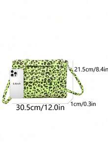 时尚链条钱包手提包，鳄鱼纹迷你斜挎包，金色复古百搭女包，情人节礼物链条翻盖信封斜挎包，PU单肩手提包，复古风，轻便便携，复古方形女包 - 綠色 - 查看 7