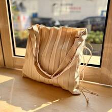 Umbrella Accessories And Storage - Creamy White and Red Vertical Stripes Bag - View 2