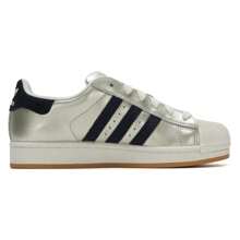 Adidas أحذية كاجوال للنساء SUPERSTAR II W أحذية رياضية كلاسيكية منخفضة الأعلى، أحذية كاجوال للاستخدام اليومي HQ2691