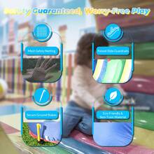 15 Ft Inflatable Castle Water Slide For Kids, (With Blower), Backyard Inflatable Pool, Water Gun, 8-In-1 Game, Summer Fun Games, Dry Wet Use, 15 X 8 X 6 Ft - 彩色 - 查看 6