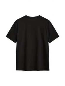 Funny MamaSaurus T-Rex Dinosaur Mom T-Shirt - Retro Vintage Tee With MamaSaurus Text, Soft Crew Neck Short Sleeve Shirt - Mother's Day Gifts For Women, Birthday Present Idea - Casual Casual Attire For Women & Men, Dinosaur Clothes, Durable Stitched Tee - màu đen - Xem 3