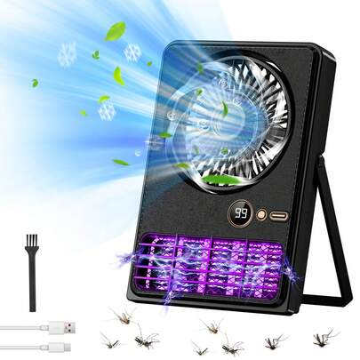Mosquito Killer Lamp Fan Electric Mosquito Trap Insect Zapper For Home Indoor Outdoor Electric LED USB Fly Pest Catcher Bug Zapper Mosquito Killer Lamp Fly Bug Insect Repellent Zapper UV Light Trap