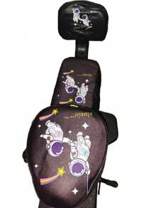 Juego de fundas con diseno para asientos de bicicleta electrica set fundas proteccion asientos diseno personalizado materiales resistentes impermeables acolchados instalacion facil ajuste universal ideal proteger y personalizar tu bici electrica garantia y envio rapido - Negro - Ver 4