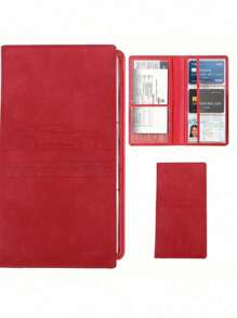 Premium Faux Leather Car DocumentHolder -Stylish Organizer For Men &Women -Securely Stores Insurance,Registration & Manuals - Glove Box Ready Compact For Women Storage Organizer Travel Essentials Back To School Dormitory Storage Fall Decor