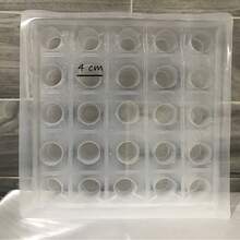 Molde Para Gelatina O Paletas De Hielo en Forma de Gelapaletas de 7 Cm. Material resistente y reutilizables. Desmolda rápidamente. - Blanco - Ver 8