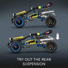 LEGO Technic Off-Road Race Buggy Buildable Car Toy, Cool Toy For 8 Year Old Boys, Girls And Kids Who Love Rally Contests, Race Car Toy Featuring Moving 4-Cylinder Engine And Working Suspension, 42164 - 42164 - View 6