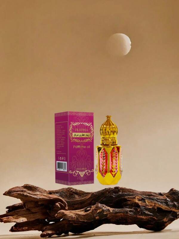 10 ml/0,34 fl.oz Arabische damesgeurolie, alcoholvrije roll-on, met ananas, appel, citrus en jasmijn, luxe draagbaar accessoire geschikt voor werk, dates en cadeaus voor vriendjes en vriendinnetjes