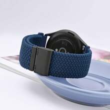 Smart Watch Strap - Khaki Green (Silver Buckle) - View 11