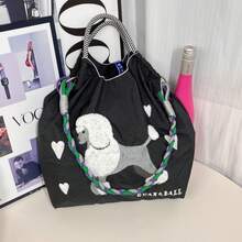 Women Crossbody - 藍橘編織肩帶 - 查看 6