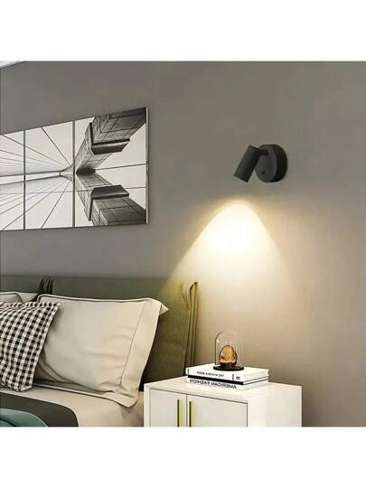 Sc inavian Wand Lamp, Touch Dimming, Bedroom Light, Creative Atmosphere Temperatures Adjustable, Tool Free Installation, Living Room, Hallway, Dining Table, Holiday view 11