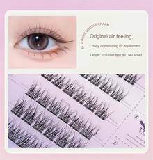 Dorolab Lashes, Dorolab Eyelashes, Dorolab Reusable Glue-Free False Eyelashes, Dorolab Glue Free Eyelashes, Lash Clusters Kit Waterproof, Press On Lashes No Glue Needed (A) - A - 查看 6