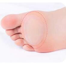 4片/包水胶体足部水泡护理贴，强力粘合，保护受伤的皮肤区域，适合所有季节