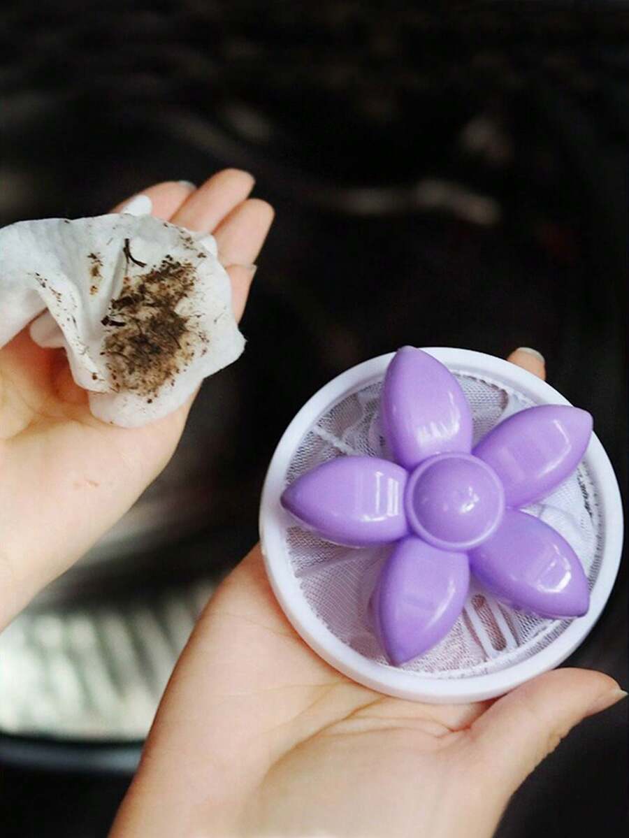 Bile reutilizabile de curățare pentru mașina de spălat, îndepărtator de scame pentru haine, colector de păr de animale, perie de scame pentru rufe, produse de curățare, articole esențiale pentru casă - Multicolor - Vizualizare 1