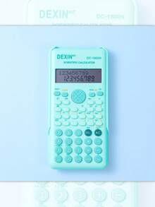 Calculadora científica de color macaron, calculadora compacta y de moda con funciones prácticas, esquema de color macaron, esencial para estudiantes y oficina, ayuda con cálculos matemáticos, adecuada como regalo para estudiantes, maestros, colegas, amigos, para cumpleaños, vacaciones, estilo minimalista, color macaron, regalo para entusiastas de las matemáticas - Una pieza - Ver 10