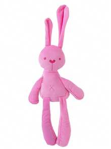 Juguete de peluche de conejo - Peluche ultra suave para bebés, juguete sensorial calmante para recién nacidos, muñeca de conejo acariciable para 0-12 meses (lavable a máquina, hipoalergénico, regalo perfecto para baby shower) - Multicolor - Ver 4