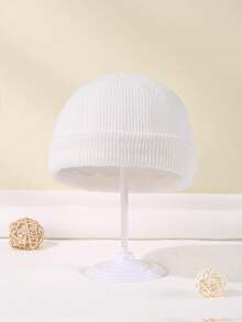 Pacotes de 1/3 peças de gorros de inverno para meninas e bebês, gorros macios para bebês, gorros de malha para crianças