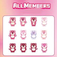 MINISO Disney Huggy Bear Mini Blind Box, Cute Strawberry Scented Design, High-Quality PVC Flocked Material, Suitable For Desktop Decor, Bag Pendant And Gifts (1pc, Random Delivery) - Multicolor - View 8