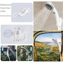 Ducha portatil electrica Exterior portatil Camping anales duchas para Perros Alta presion Recargable de Alta Capacidad 4800mAh - Gris - Ver 7