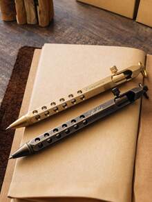 男士个性化刻字钢笔，栓动式钢笔，毕业礼物，定制钢笔，周年纪念礼物，送给爸爸、老师的礼物，个性化栓动式钢笔，伴郎礼物，送给爸爸、男士、老师、毕业、公司、生日、男友、爷爷的礼物，定制刻字，圣诞礼物用品 - 彩色 - 查看 8