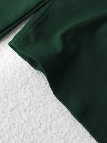 flowery letters，Ribbed cotton women's long-sleeved tops, college style spring and summer new sports women's clothing, soft and breathable women's long-sleeved tops