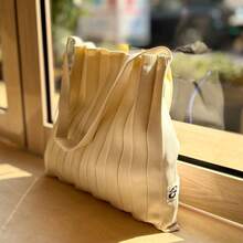 Umbrella Accessories And Storage - Creamy White and Red Vertical Stripes Bag - View 3