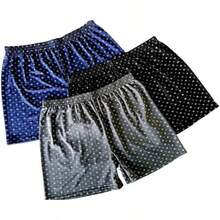 BAD WOLF Kit 02 Samba Canção Short de Dormir Masculino - Multicolorido - Visão 7
