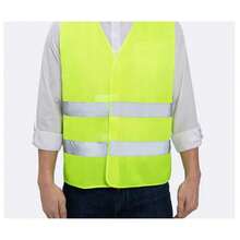 Normale Zwei-Stangen-Ableitungszahlung, reflektierende Weste, Baustelle, Hygiene, Verkehr, gelbe reflektierenden Westen, mehrere Taschen für den Einsatz, Proxy-Fahren