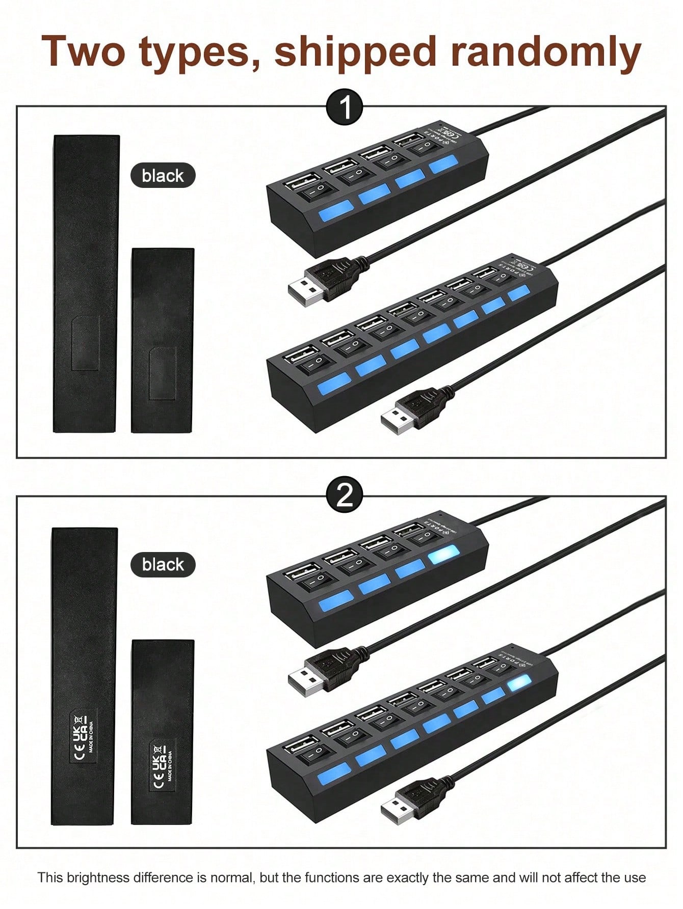 محور يو اس بي متعدد المنافذ 7 في 1 – موزّع يو اس ب...