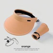 UPF50+ Large Brim Sun Hat For Women, Summer Breathable UV Protection Sunhat For Cycling, Anti-UV