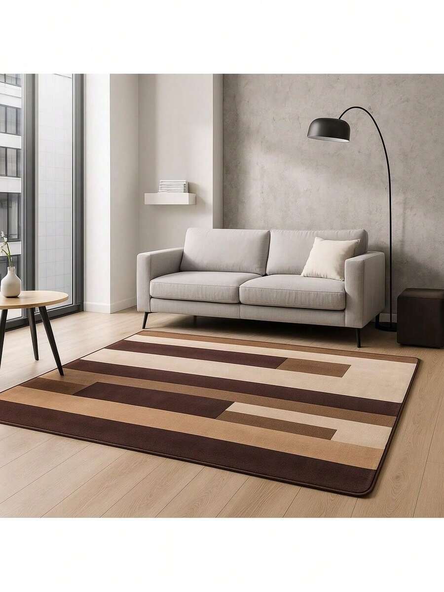 Casa Laura Enxovais Soft Flannel Rug In Modern Prints 2.00 X 1.50 - Various Colors - DÂY GỖ THUỐC LÁ - Xem 1