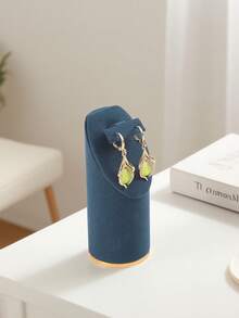 1件优雅金属首饰架，多功能展示架，适用于高档配饰，完美展示手表、手镯和项链，是情人节、圣诞节和新年庆祝活动的理想礼物，用时尚的首饰收纳架提升您的家居装饰，非常适合旅行和特殊场合。 - 多色 - 查看 9