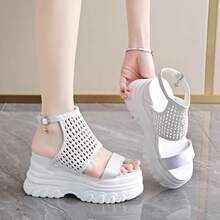 Women Platforms & Wedge Sandals - White - View 7