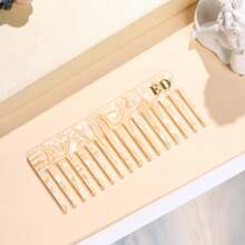 Personalized Acetate Comb Engraving | Wedding Gift | Bachelorette | Bridal Shower | Bridesmaid Proposal | Birthday | Graduation | Halloween Gift - Multicolor - View 6