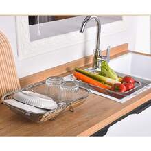 不锈钢细网过滤器和沥水篮，用于蔬菜过滤 - 厨房必备，过滤蔬菜