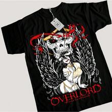 Overlord Ainz T-Shirt Ooal Gown Albedo Overlord Anime Manga Gifts Shirt All Size (1) - 黑色 - 查看 1