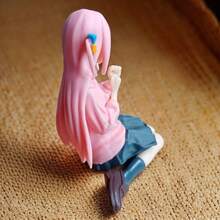 Seated Pose Anime Beauty Figurine, Characterized By Its Exquisite And Detailed Texture, Making It A Perfect Addition For Collectors And An Ideal Gift For Gift-Givers. Celebrate The Holidays In Style With This Cool Anime Collectible, Creative Anime Model, Suitable For Home Decoration, Car Ornament, And As A Holiday Present. - 彩色 - 查看 9