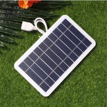 Portable Solar USB Charging Pad - Ideal For Camping, Travel And Emergencies | Power Bank For Mobile Phones, Flashlights And Fans, Outdoor Camping Charging Equipment