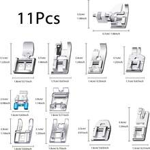 16pcs Sewing Machine Presser Foot Set, Compatible With Brother, Janome/Juki/Babylock And Other Sewing Machine Brands - Silver - View 5
