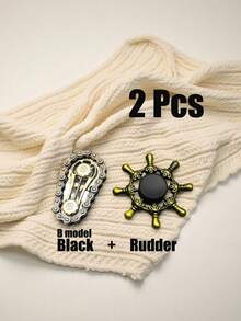 这款神奇的小型旋转指尖玩具，1个自行车链轮旋转玩具，在压力大的时候非常实用，金属链轮旋转指尖玩具，非常酷炫有趣，链齿飞轮链轮，缓解压力焦虑的旋转玩具，圣诞节，圣诞礼物，圣诞袜填充物，男士礼物创意，男士礼物