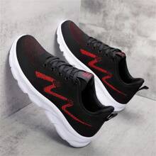 Zapatillas deportivas casuales para hombres de talla grande, zapatillas de correr de malla de moda, transpirables y duraderas, precio especial al por mayor