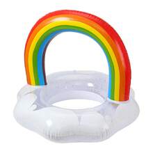 1pc Inflatable Aircraft Seat Cushion, With Steering Wheel, Children's Floating Aircraft Seat For Swimming Pool Parties And Other Scenarios - Multicolor - View 24