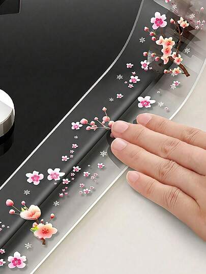 1卷3M防水防霉炉灶边缘密封条 - 适用于水槽、马桶边缘缝隙等 - 非常适合酒店、餐厅、办公室和其他商业场所、家居浴室装饰，适合夏季使用