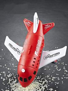 1 套玩具车辆，包括飞机模型、运输直升机、可折叠便携式消防车救援飞机玩具（含 3 辆迷你汽车和 1 架飞机），节日玩具礼物 - 彩色 - 查看 9